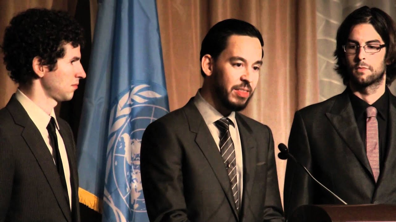 Linkin Park Accepts UN Foundation / UNA-USA 2011 Global Leadership Award