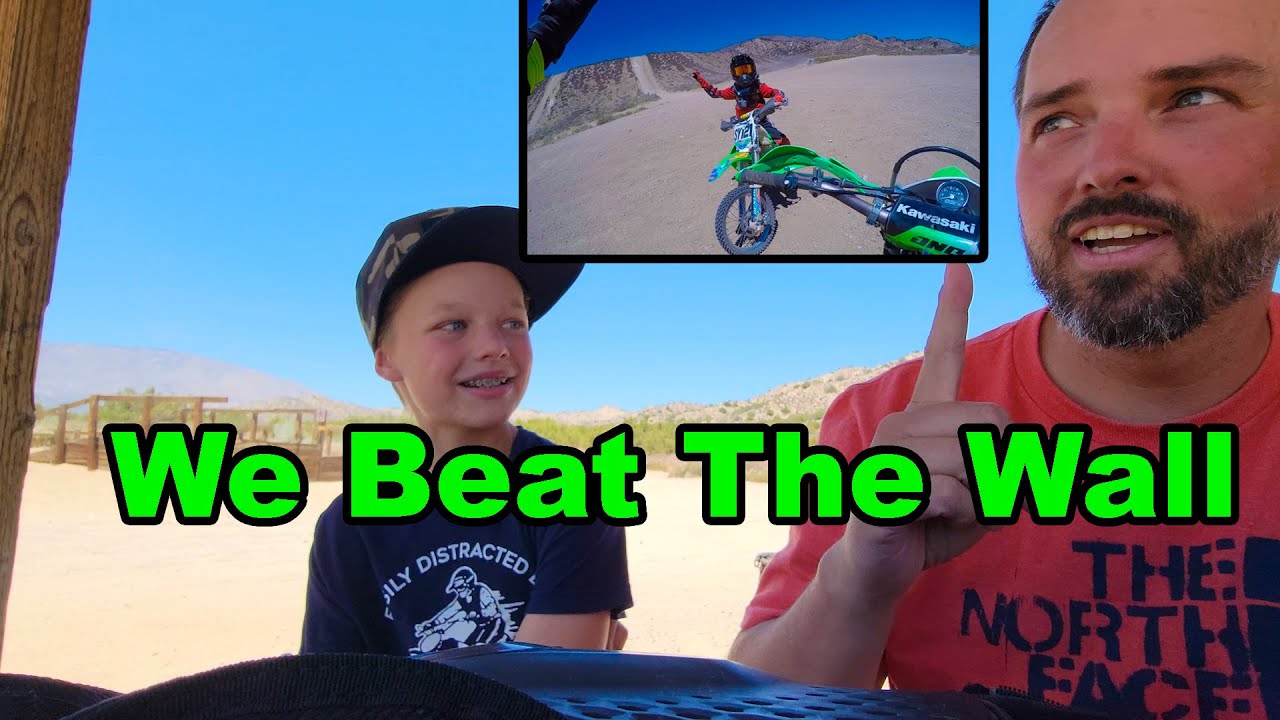 We Beat The Wall! - KX85 & KDX220