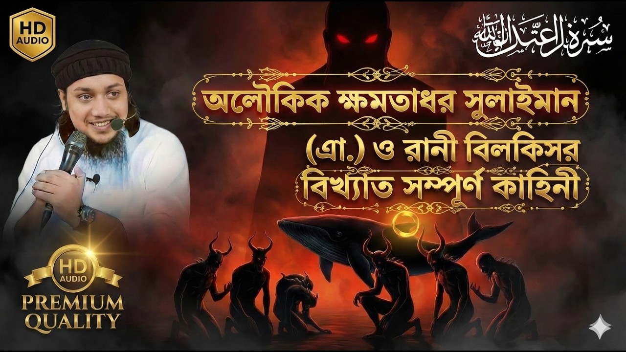 হযরত সুলায়মান (আ.) ও রানী বিলকিসের অলৌকিক কাহিনী | আবু ত্বহা আদনান নতুন ওয়াজ । My Waz Tv