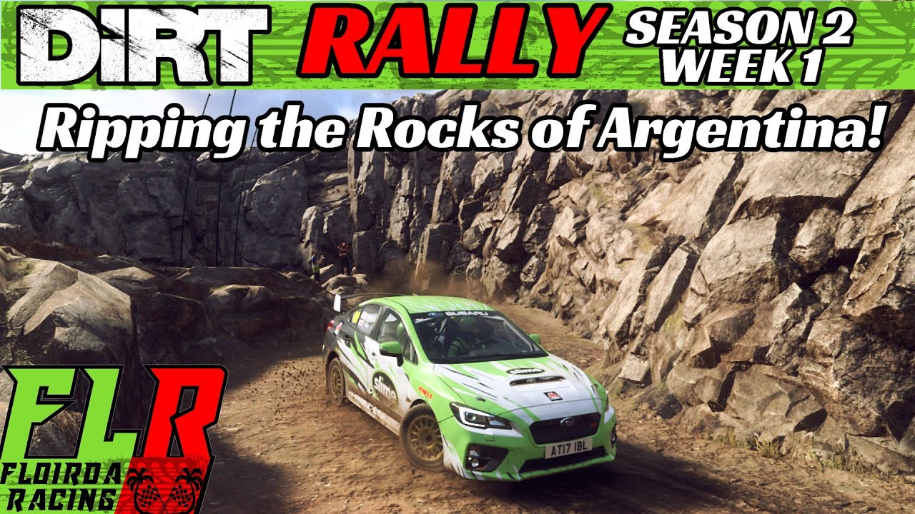 Покоряя скалы Аргентины! | Чемпионат по DIRT RALLY, неделя 1 | Florida Racing TheCombustionGamer