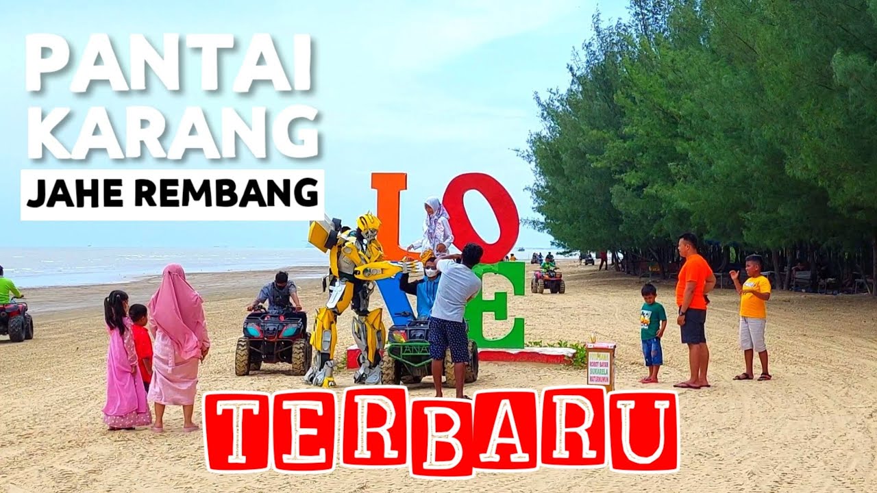 PANTAI KARANG JAHE REMBANG || PANTAI YANG INDAH NGGAK KALAH DARI PANTAI BALI
