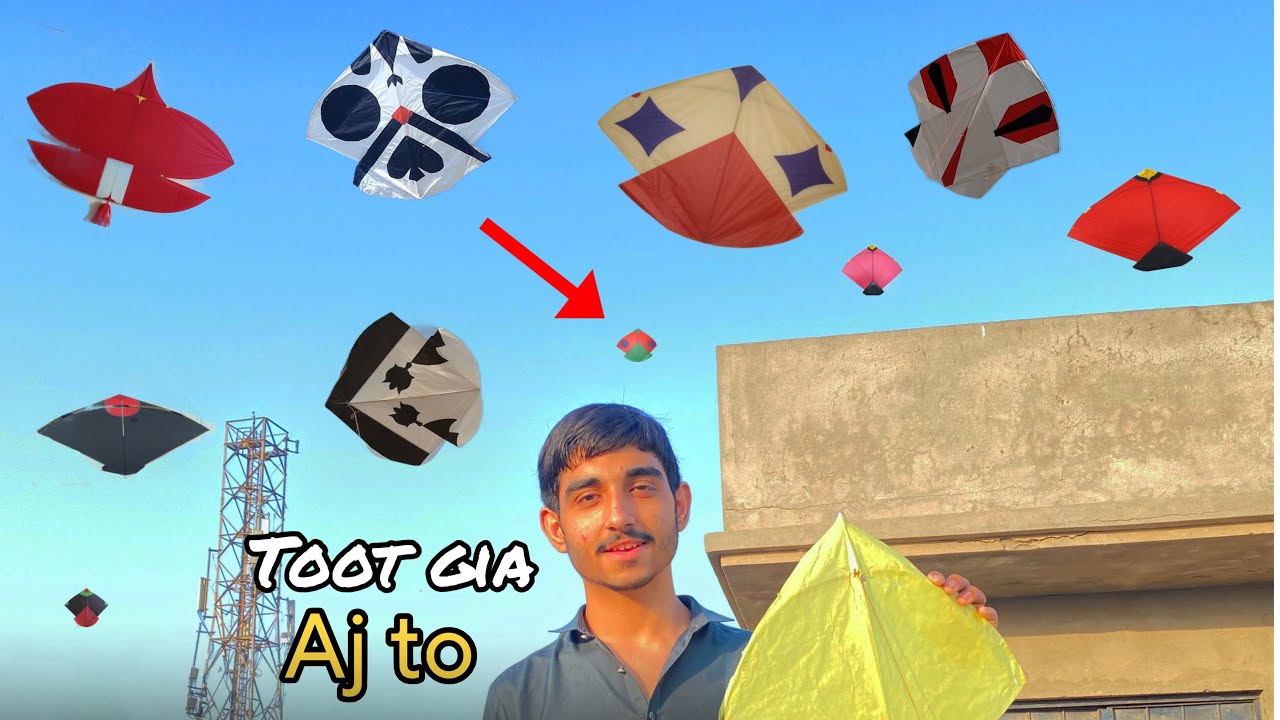 Toot Gia Aj To 😱 | Epic Kite Flying Battle in Faisalabad 🪁 | Full Mazaa Vlog 