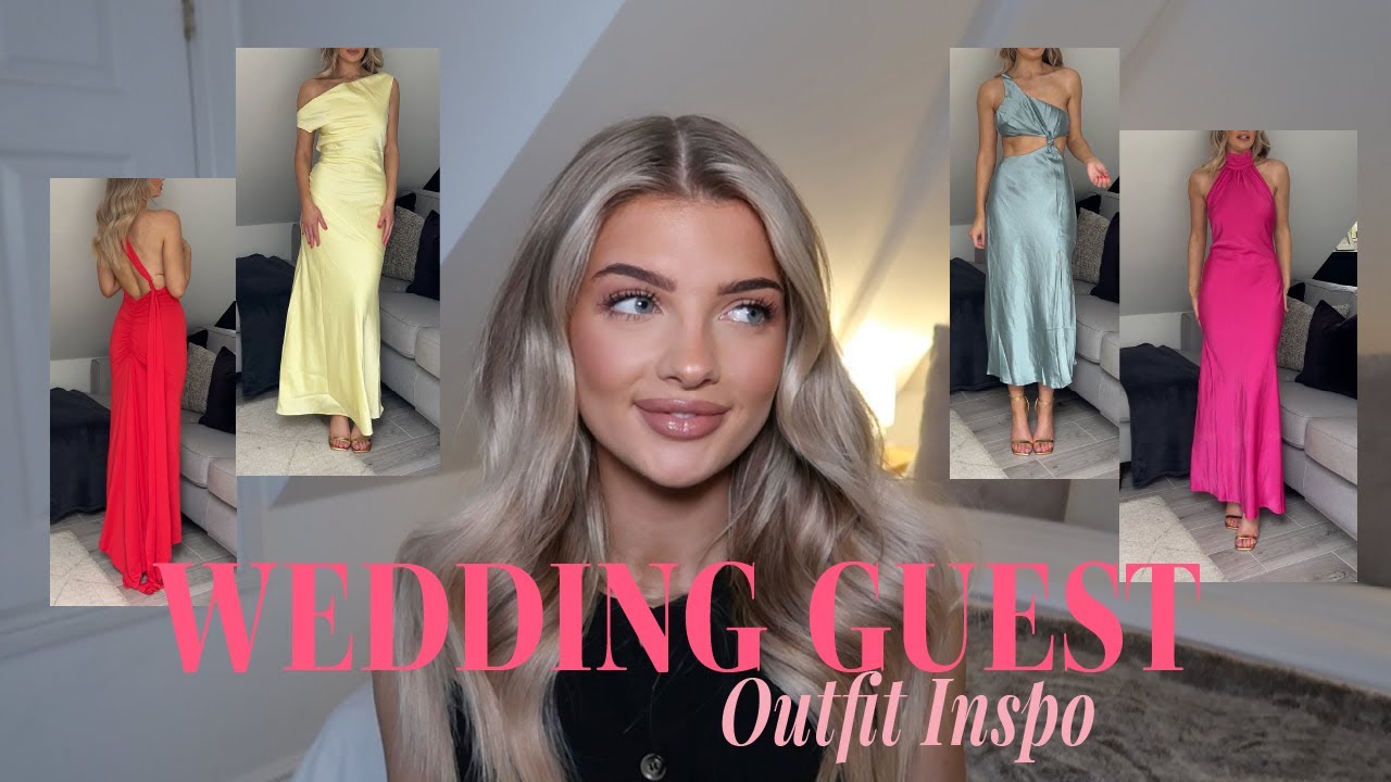 WEDDING GUEST OUTFIT INSPO!! Spring summer dress haul! PepperMayo, Boohoo, Tiktok shop??!!  💒✨💕