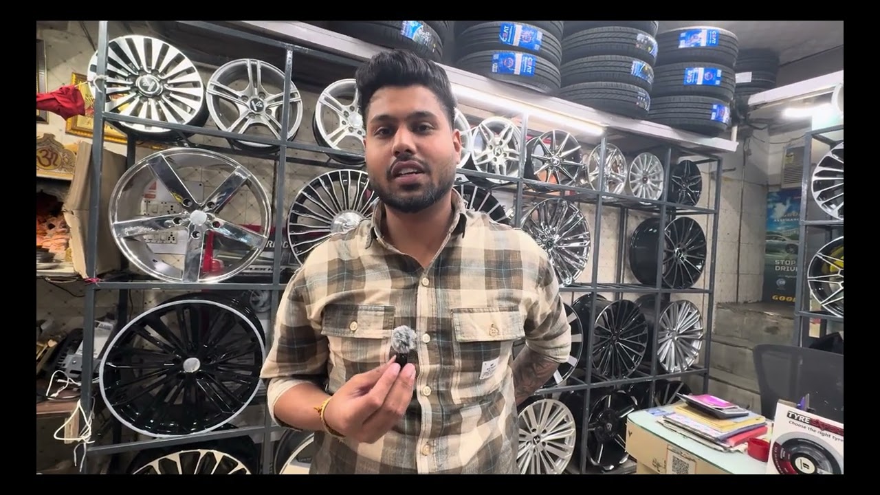 चंडीगढ़ के सबसे सस्ते अलॉय व्हील और टायर #trending #automobile #alloywheels #chandigarh 