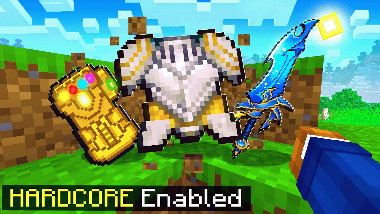 Minecraft, But Every Drop Is INSANE