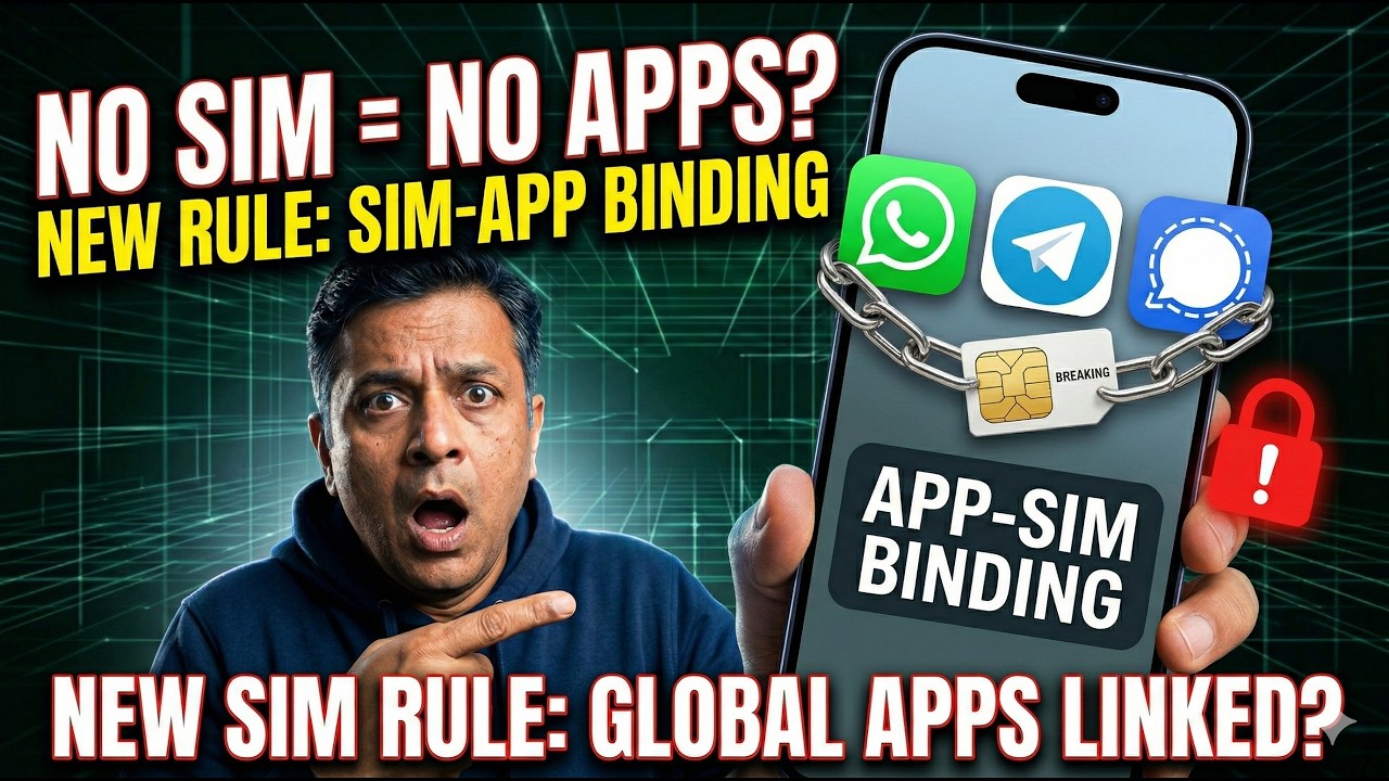 New SIM Rule 2026 Explained &ndash; Will WhatsApp Stop Working Without SIM?