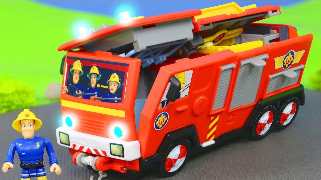 Ouverture d'une caserne de pompiers pour les enfants