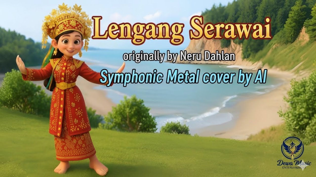 Neru Dahlan - Lenggang Serawai (Symphonic Metal cover by AI)