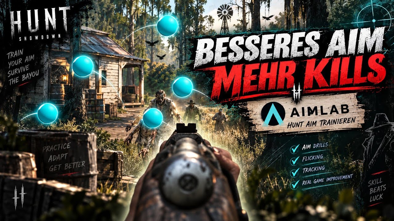 Besseres Aim und mehr Kills in Hunt: Showdown - mit Aimlab!