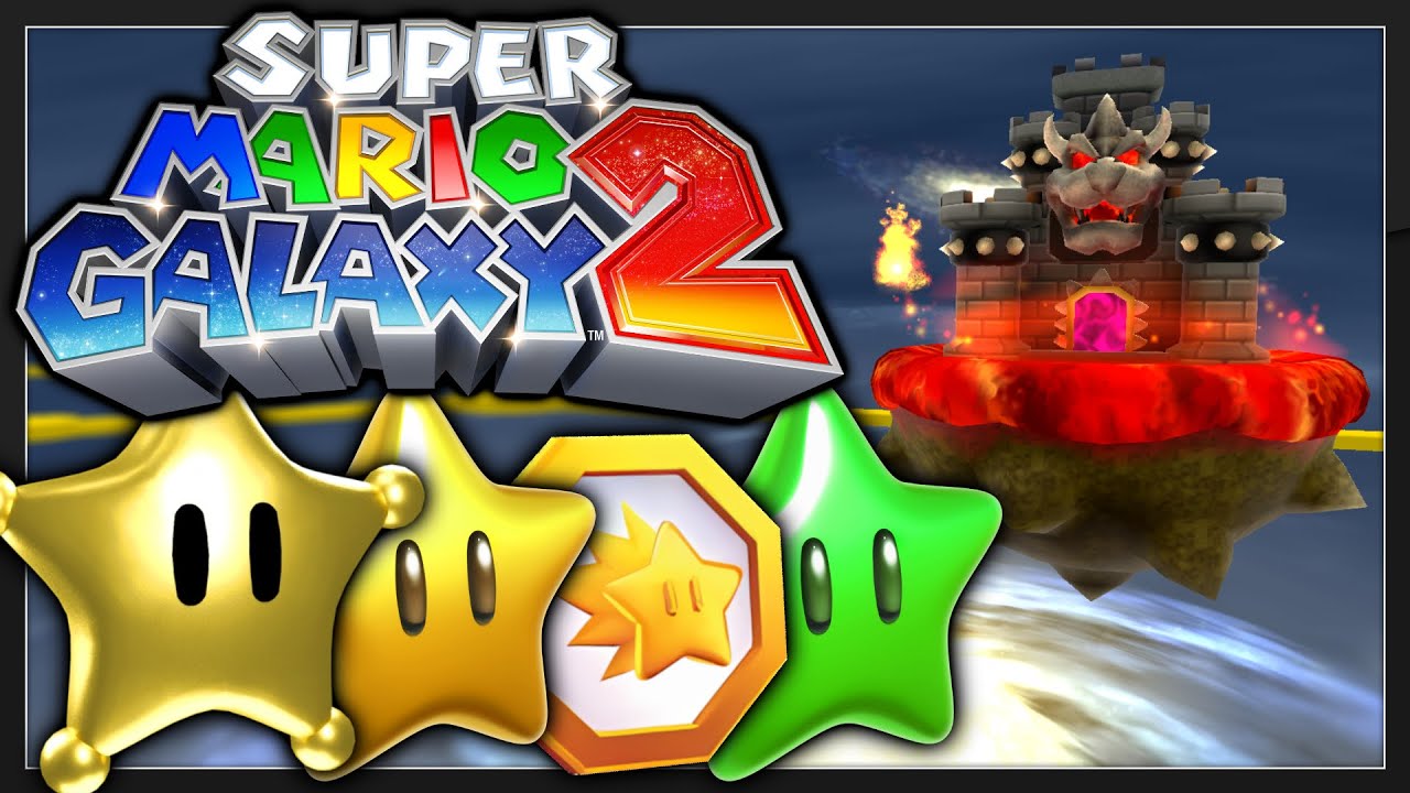 Super Mario Galaxy 2 - Bowsers Schwerkraftparcours ALLE STERNE / KOMETENMÜNZE