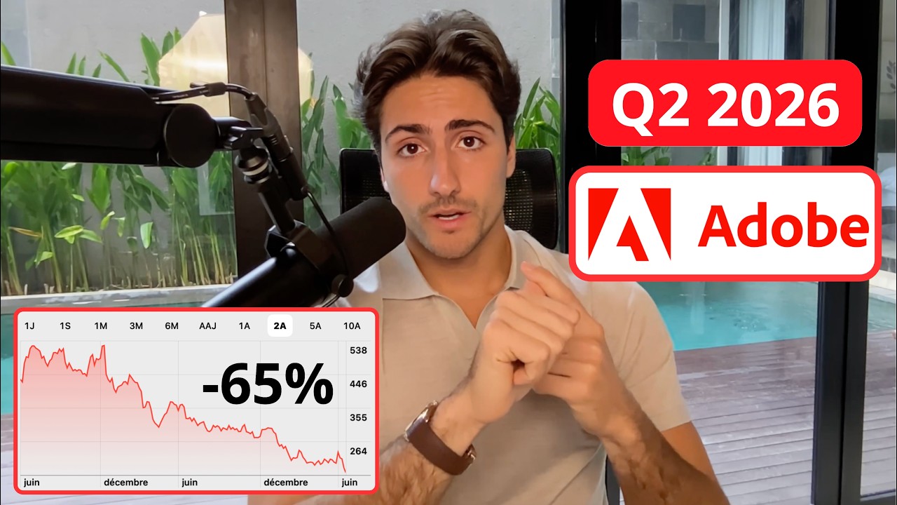 Adobe Q2 2026 : voici ce que personne n'a vu (la VRAIE raison de la chute)