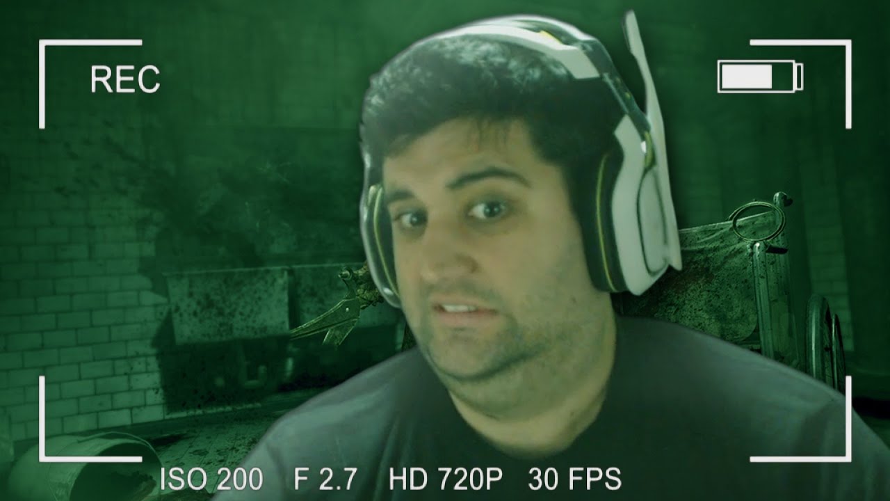 Fui jogar jogo de TERROR E OLHA NO QUE DEU - Outlast