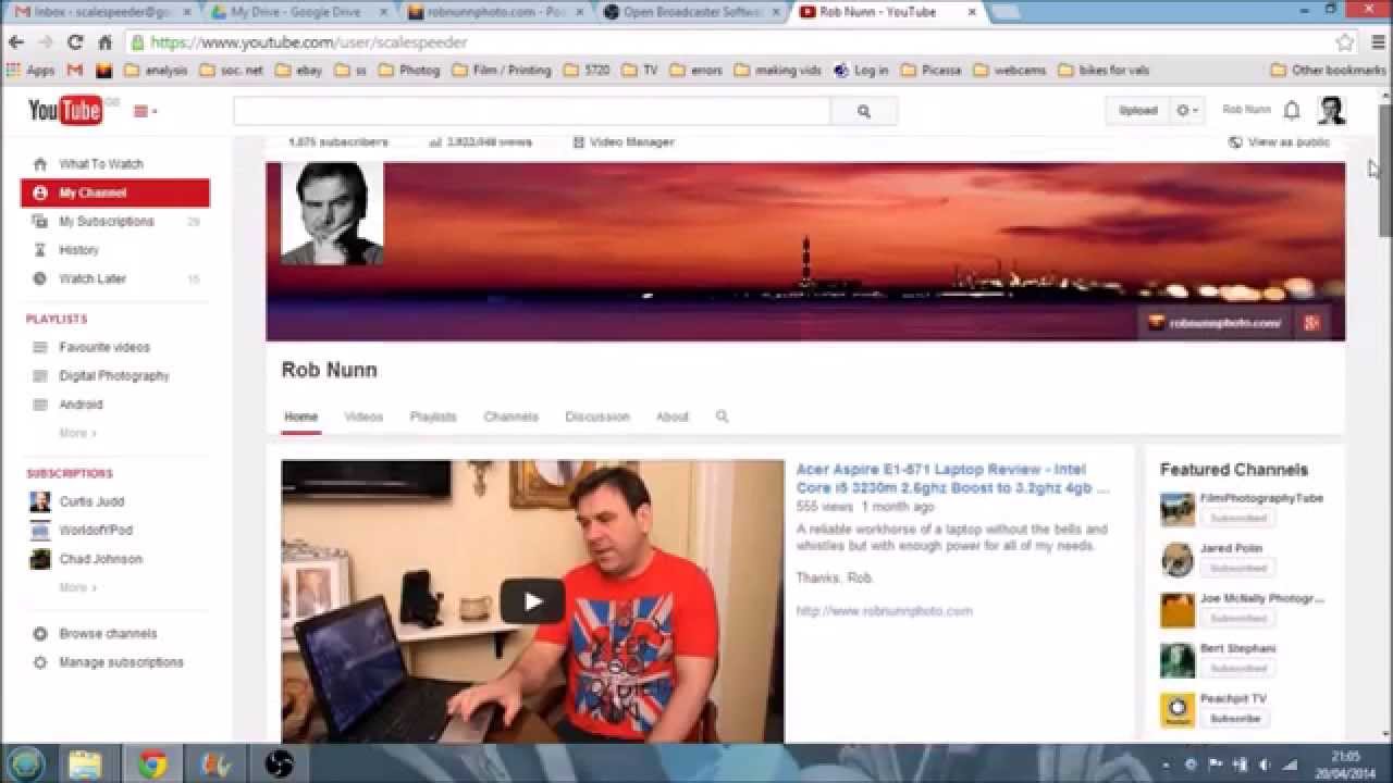 How To Make Youtube Screencasts For Free With OBS -  Open Broadcast Software