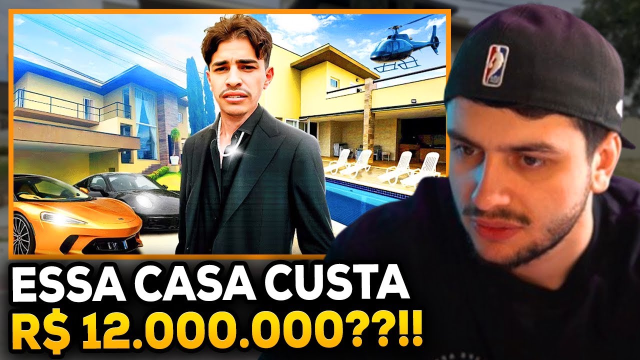AGORA EU VIREI MAGNATA! TO MORANDO EM UMA MANSÃO - GABE REAGE