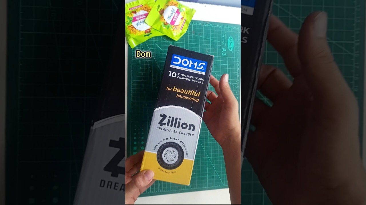 DOMS Zillion Pencil &ndash; Next Level Smooth #stationery #trending #shorts #doms