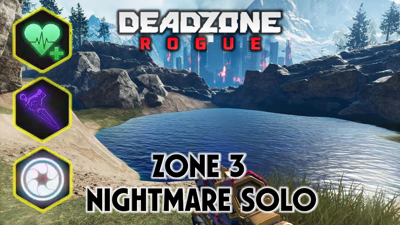 Deadzone Rogue | Solo Nightmare Zone 3 Story Mission | Plasma & Ice Elemental Build