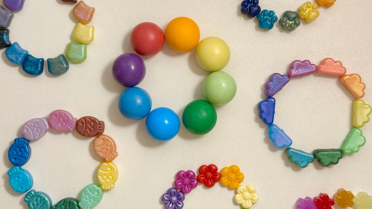 Испытание Wax Color: дополнительные цвета, хаотичные цветовые сочетания