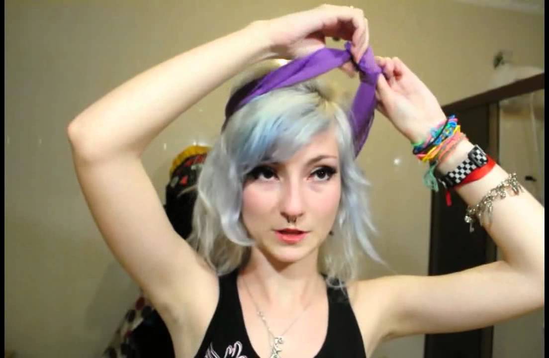 Como colocar bandanas, lenços e fitas