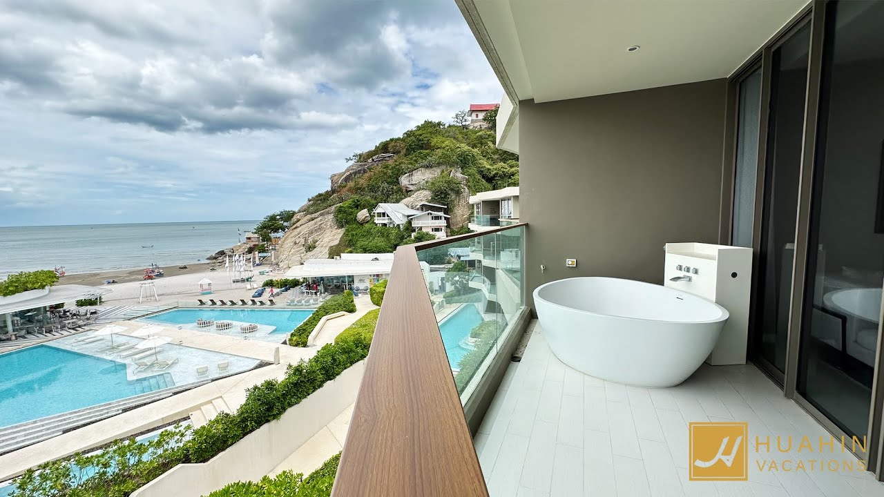 (EP.70) Luxurious sea view beachfront condominium for sale in Hua Hin