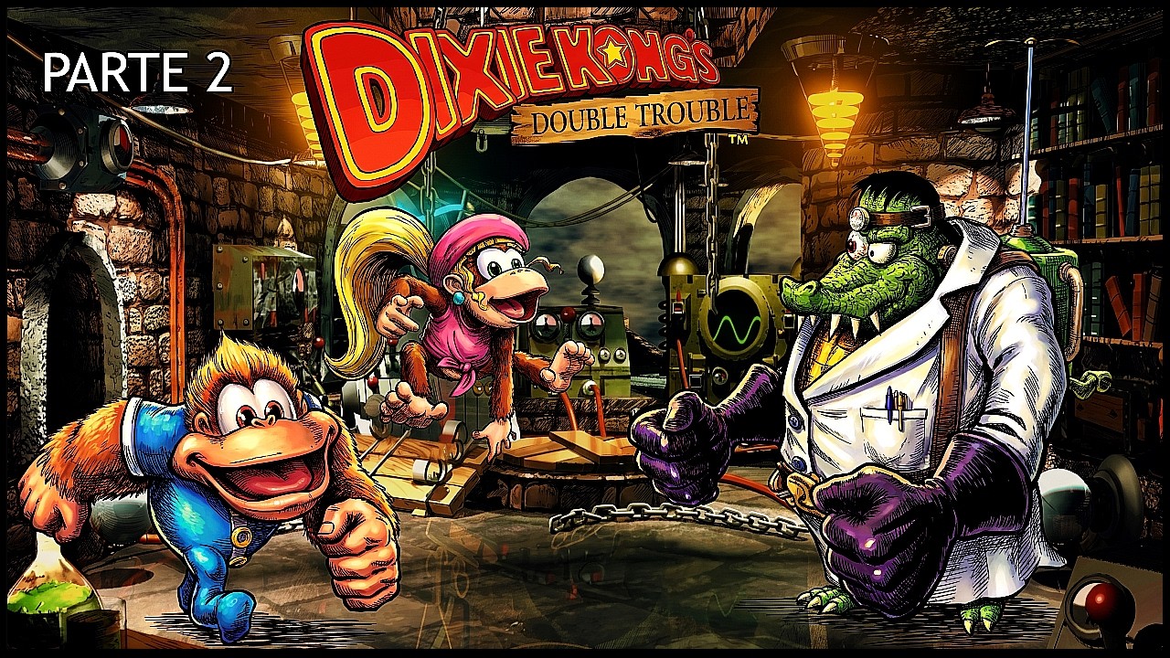 ZERANDO DONKEY KONG COUNTRY 3 DOBLE TROBLE NO SUPER NINTENDO PARTE 2 E FINAL