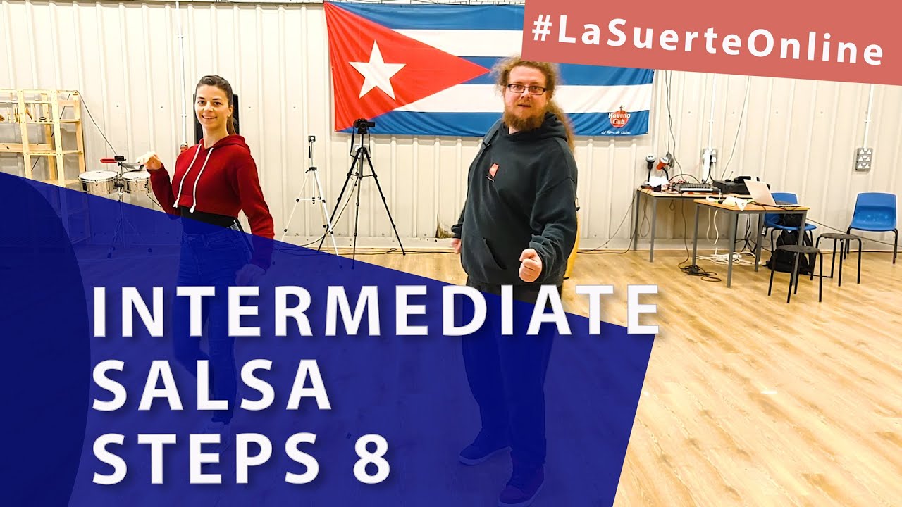 Intermediate Cuban Salsa Steps Course - Class 8 (