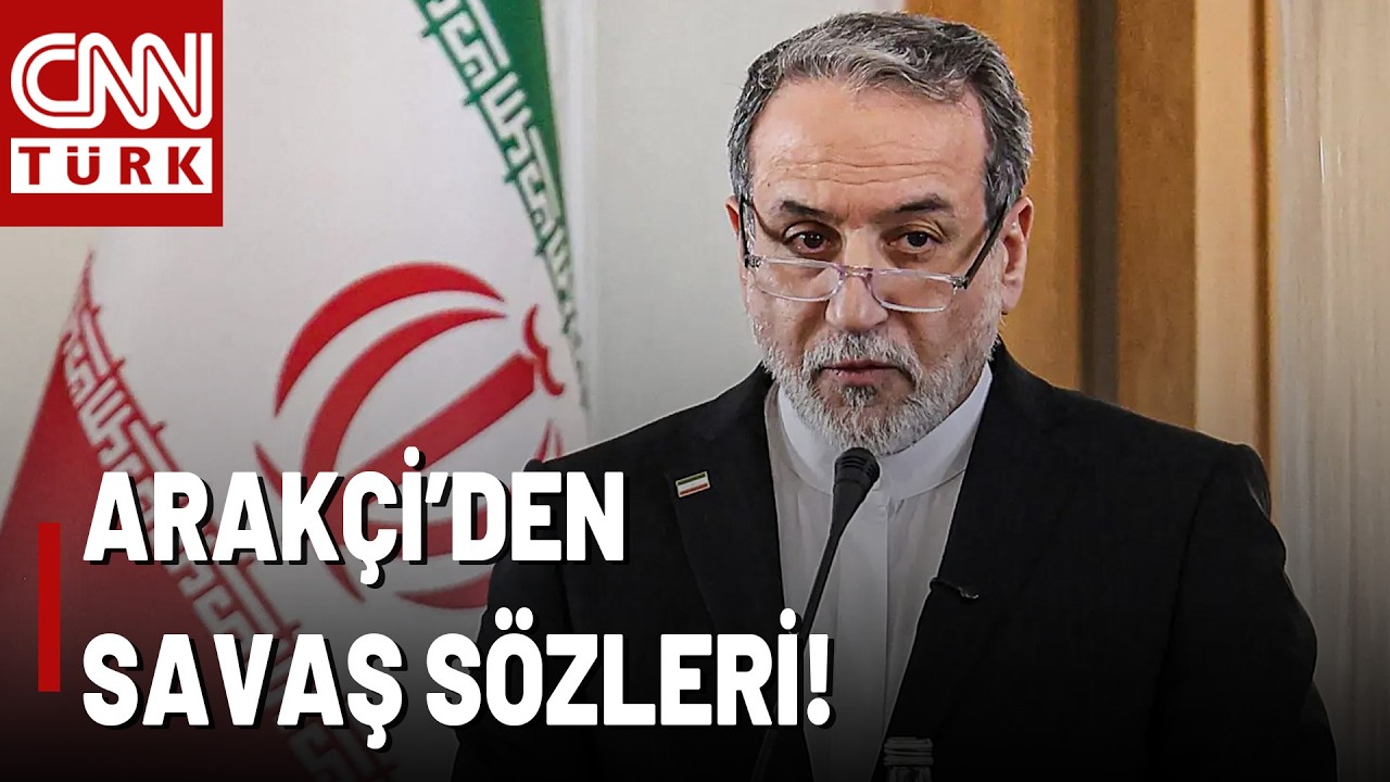SON DAKİKA🚨İran Dışişleri Bakanı Arakçi'den Önemli Açıklamalar! 