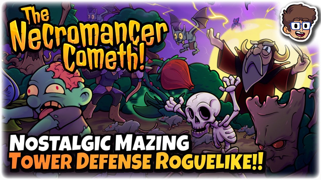 Nostalgic Mazing Tower Defense Roguelike!! | Let's Try The Necromancer Cometh
