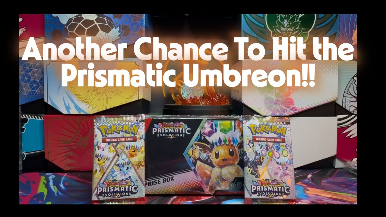 Opening A Prismatic Evolutions Surprise Box!!!  