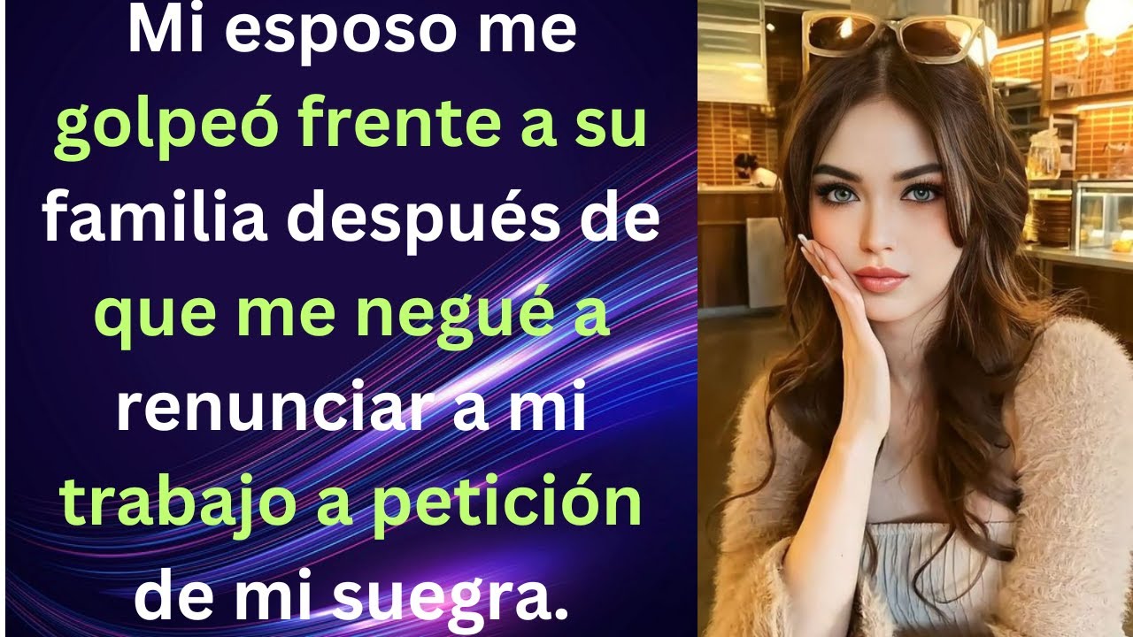 Mi esposo me golpeó frente a su familia después de #historias#cheating#venganza@historia contains