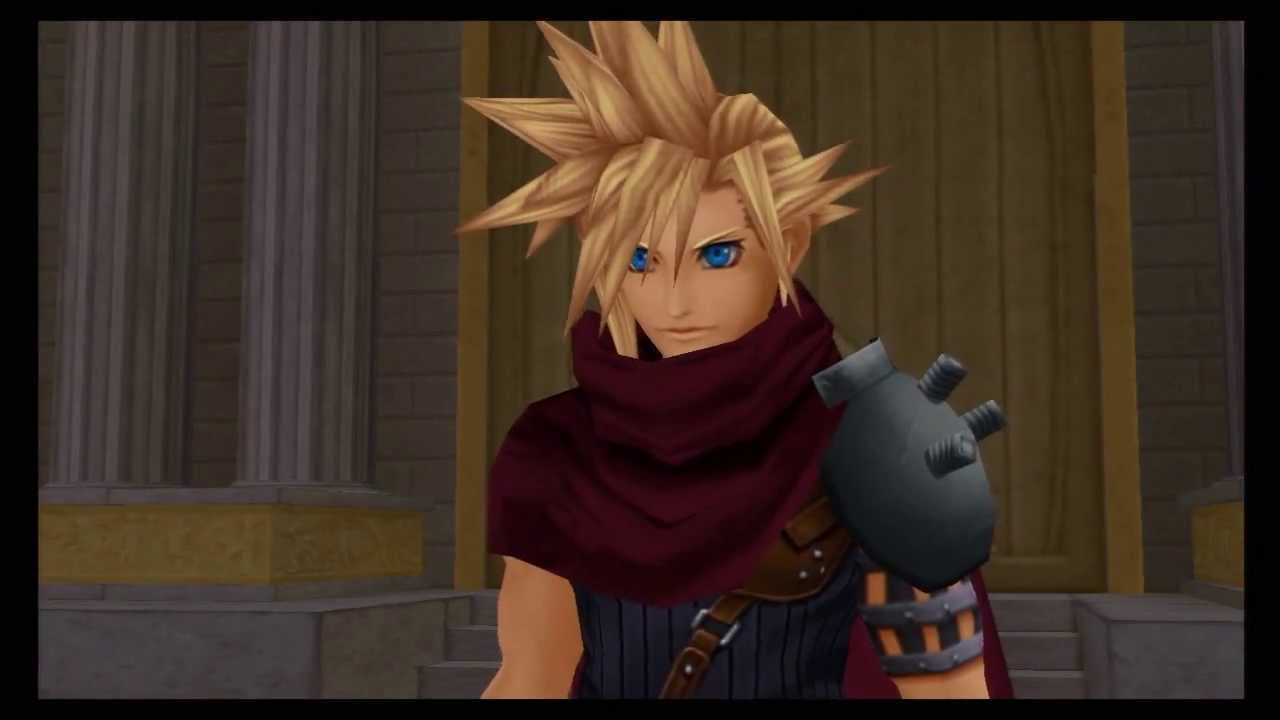 Sora vs Cloud - Kingdom Hearts 1.5 HD