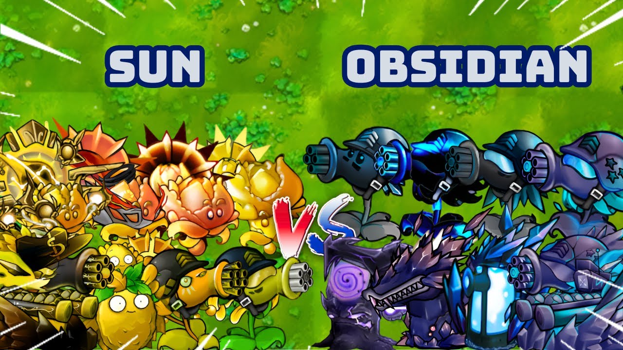 PvZ1 Fsuion 3.2 Challenges!!! Team SUN vs Team OBSIDIAN | Who Will Win???