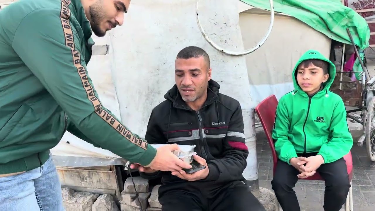 وجبات رمضانية على النازحين شمال قطاع غزة 🌙 