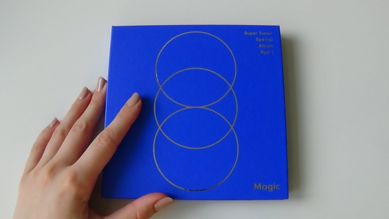 Unboxing Super Junior 슈퍼주니어 Special Album Part 2 MAGIC