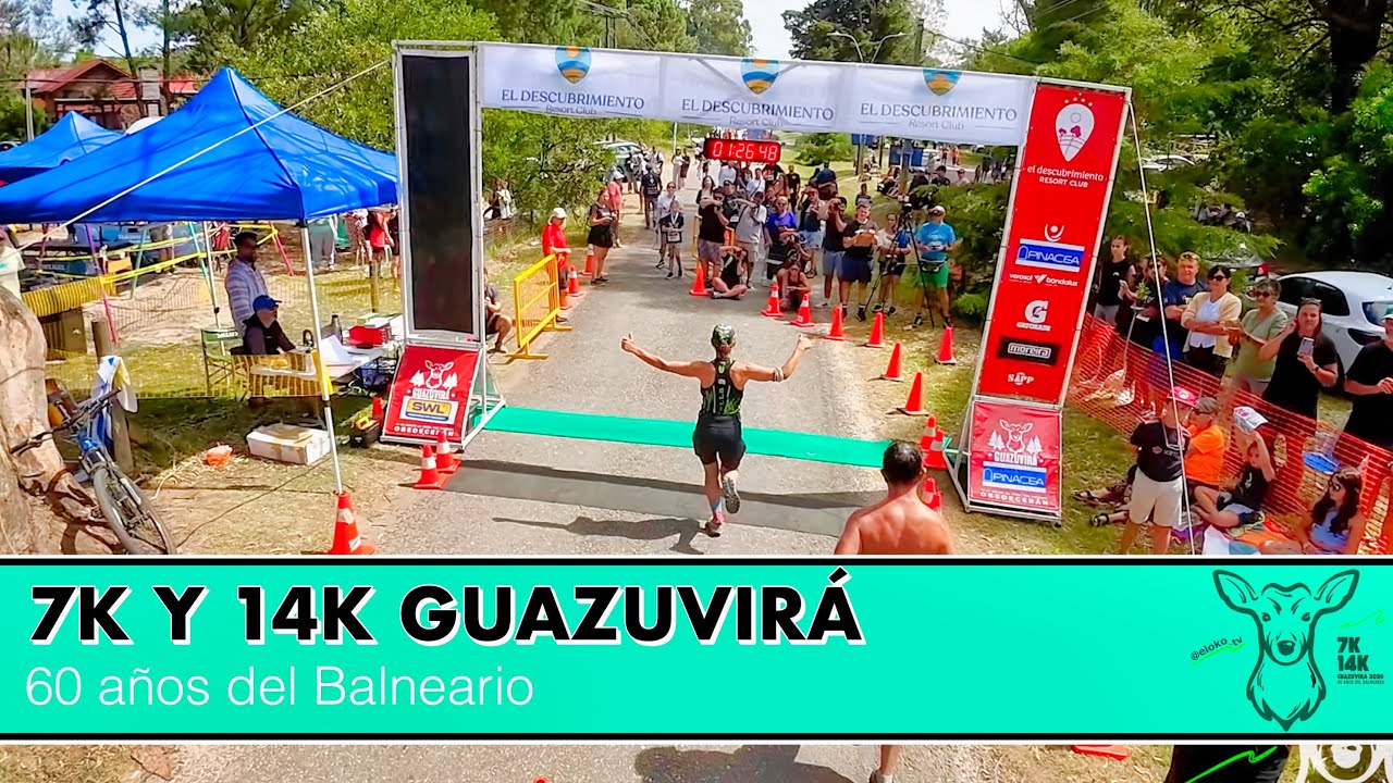7K y 14K GUAZUVIRÁ - 6a Edición - 60 años del balneario GUAZUVIRÁ