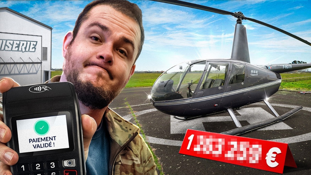 Un HÉLICOPTÈRE, combien ça coute ???
