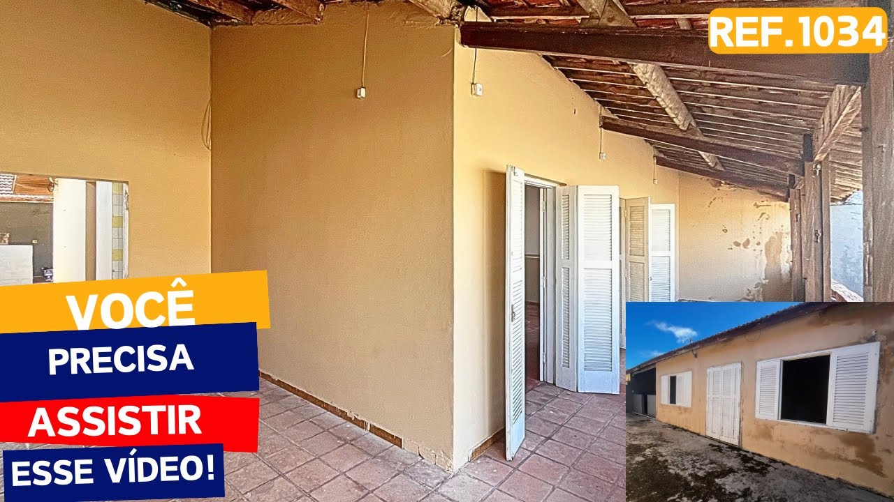 REF.1036 Casa para quem quer investir na praia e a 500m do mar