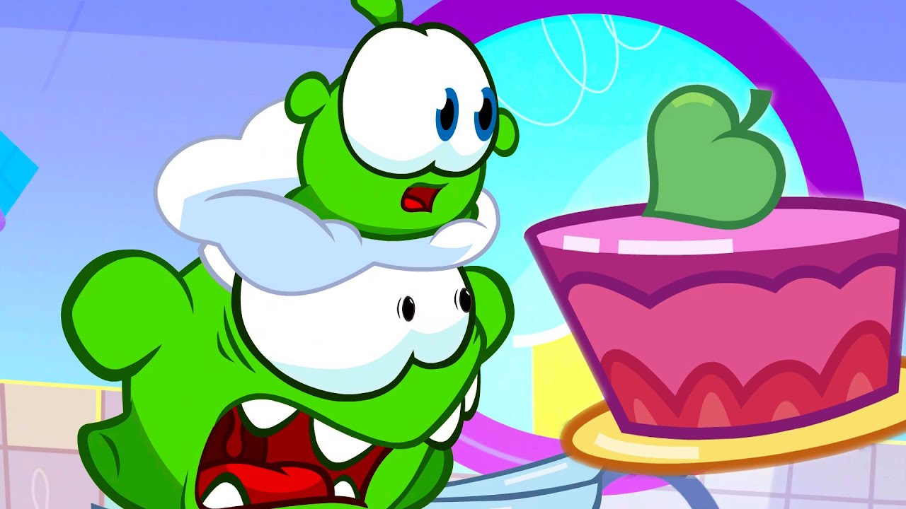 Om Nom Stories ✨ Nibble-Nom 🧁 Cake for Two 🎂 Śmieszne bajki dla dzieci
