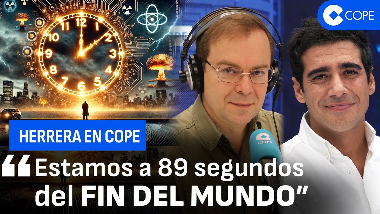 Javier Sierra alerta sobre el reloj del apocalipsis: 
