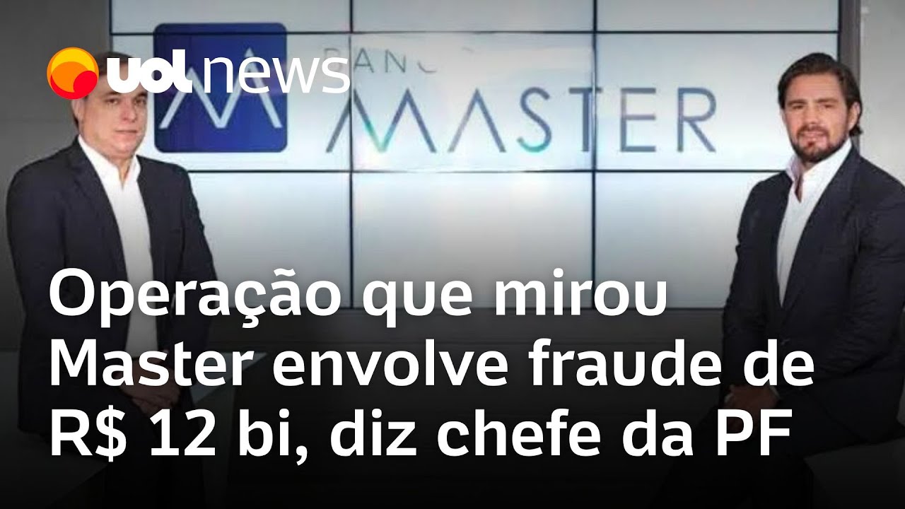 Opera&ccedil;&atilde;o Compliance Zero que mirou Master envolve fraude de R$ 12 bi, diz chefe da PF