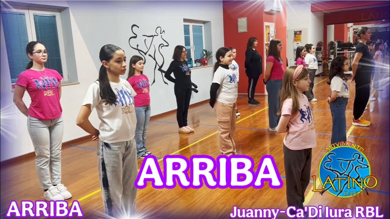 ARRIBA coreo JUANNY-CARMELINA DI IURA RBL 👇 Tutorial clicca👇 link in descrizione 👇
