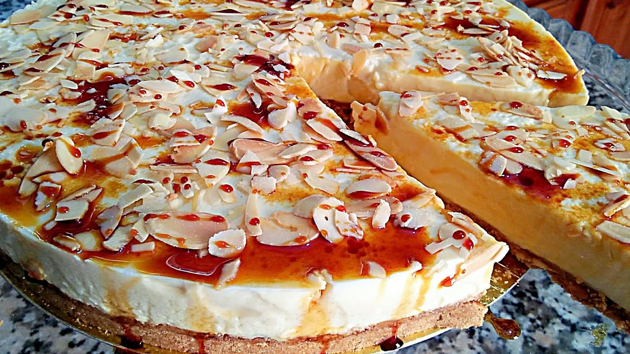 ارووع واسهل كيك بااارد بمكون رهييب👌👌بدون فرن ولا بيض ولا جيلاتين ولا نشا من الذ مااايكون😋