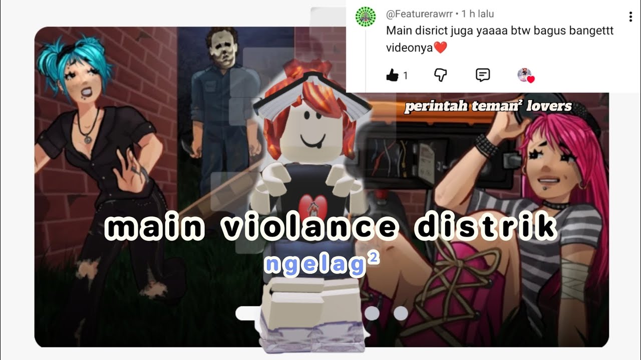 Main violance distrik lagi?!! [Roblox Indonesia]