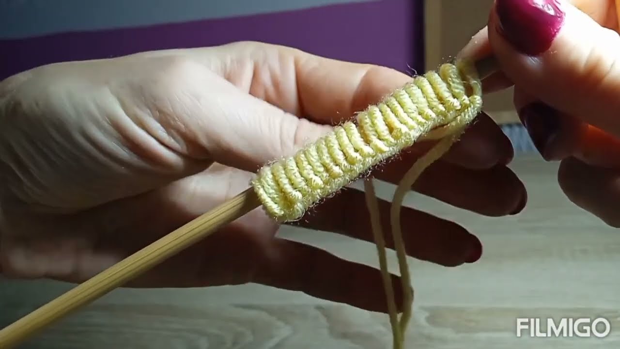 2. How to knit/Knitting for beginners/Slow tutorial/Pletenie hladko /Ako pliest hladké očká