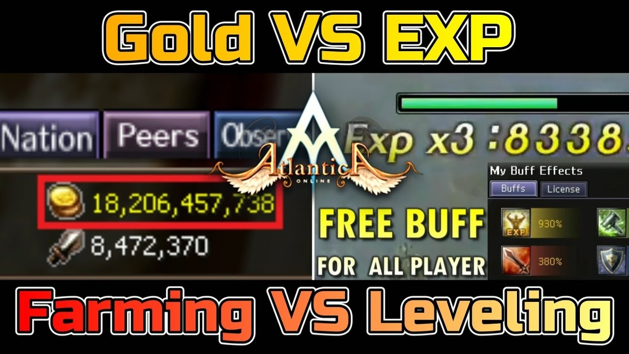Dimana Farming & Leveling Untuk Player Baru ? | Atlantica Online #BANYAKTANYAK