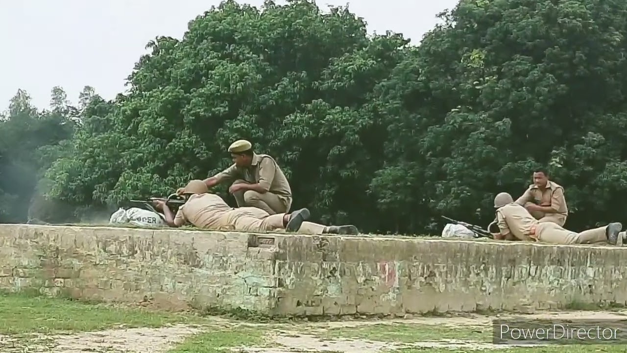 Insas Raiyfal Firing UP Police || यूपी पुलिस फायरिंग अभ्यास सीतापुर.