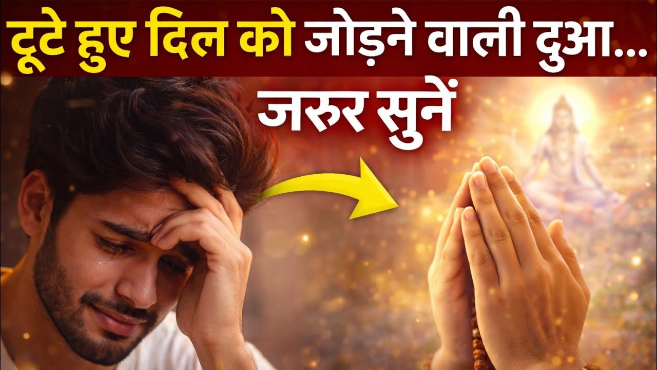 टूटे हुए दिल को जोड़ने वाली दुआ जरूर सुने #बीके शिव