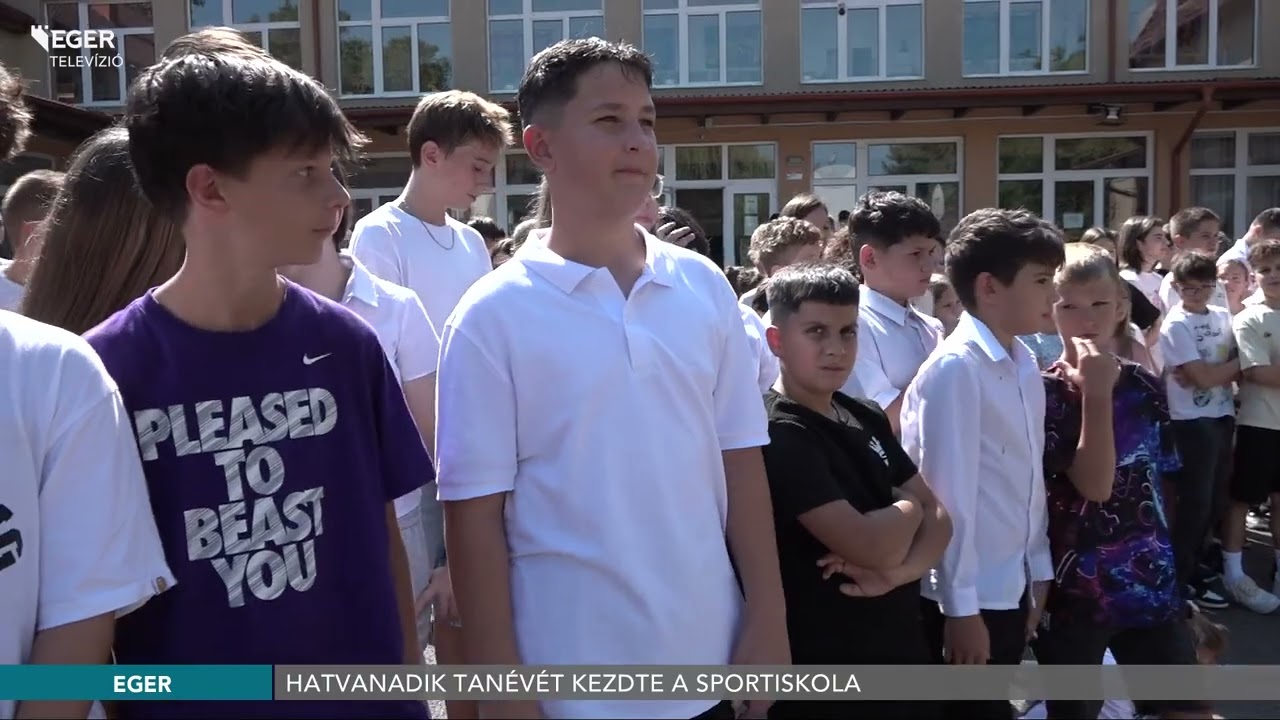 Hatvanadik tanévét kezdte a sportiskola - 2025.09.01.