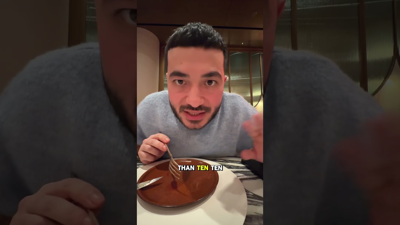POV: Solo High-End Fancy Dinner with the Rich