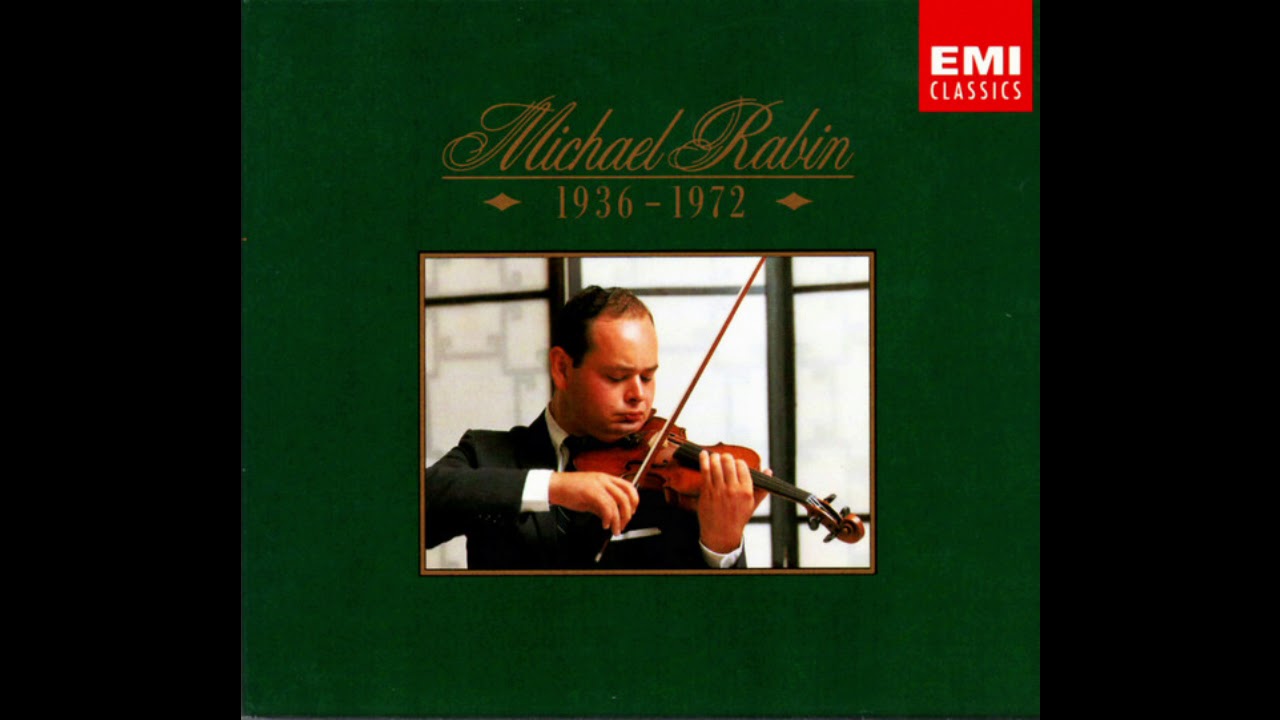 Mendelssohn Violin Concerto / Michael Rabin ‎(EMI 6 CD 1936 - 1972) 1991
