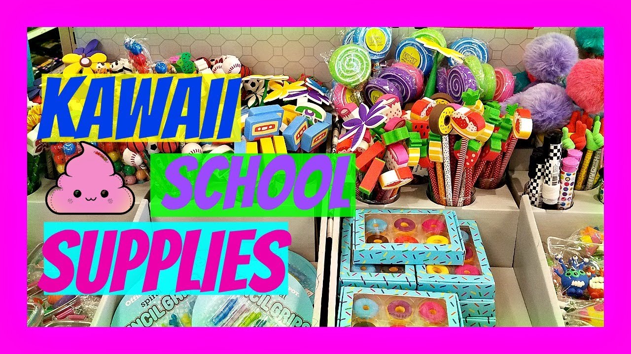 Office Max/ Office Depot Back To School Shopping, School Supplies Kawaii 2017